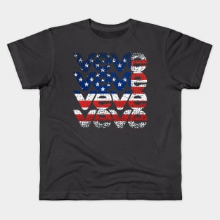 VeVe USA America Flag Kids T-Shirt